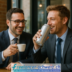 Freelancer-Witz: Der Verhandlungskaffee Freelancer-Witz: Der Verhandlungskaffee